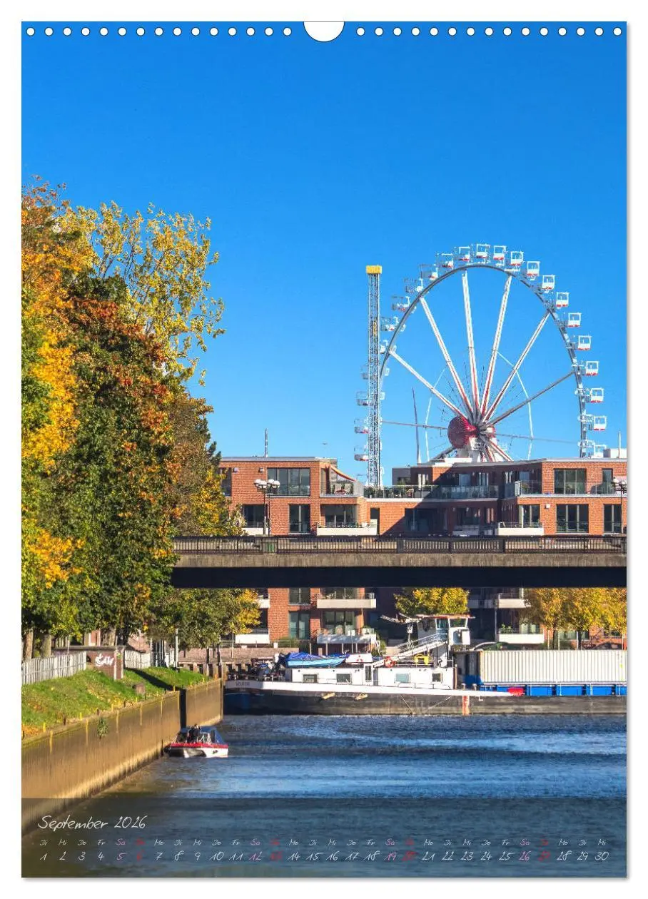 Bild: 9783516417401 | Oldenburg am Wasser (Wandkalender 2026 DIN A3 hoch), CALVENDO...
