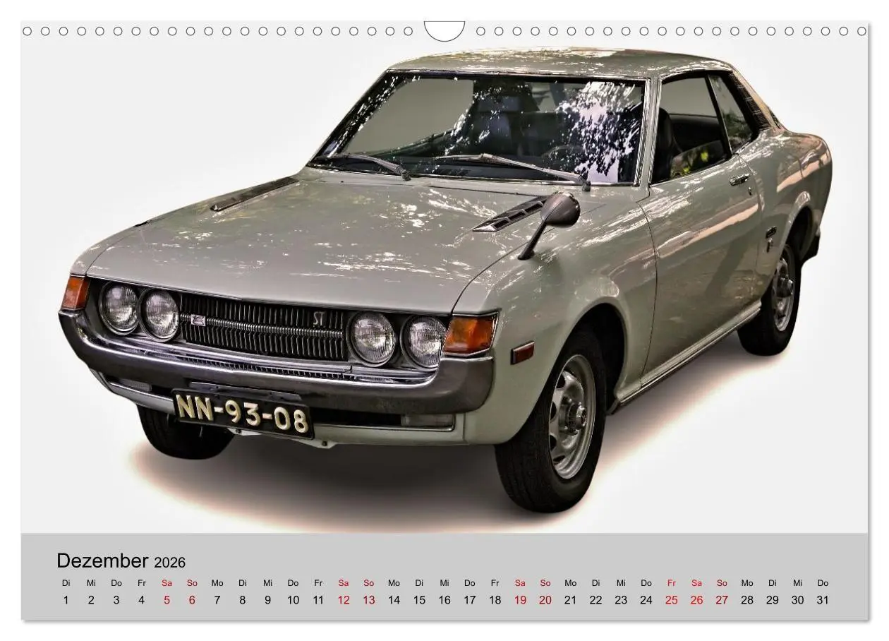 Bild: 9783516727401 | Japanische Oldtimer (Wandkalender 2026 DIN A3 quer), CALVENDO...