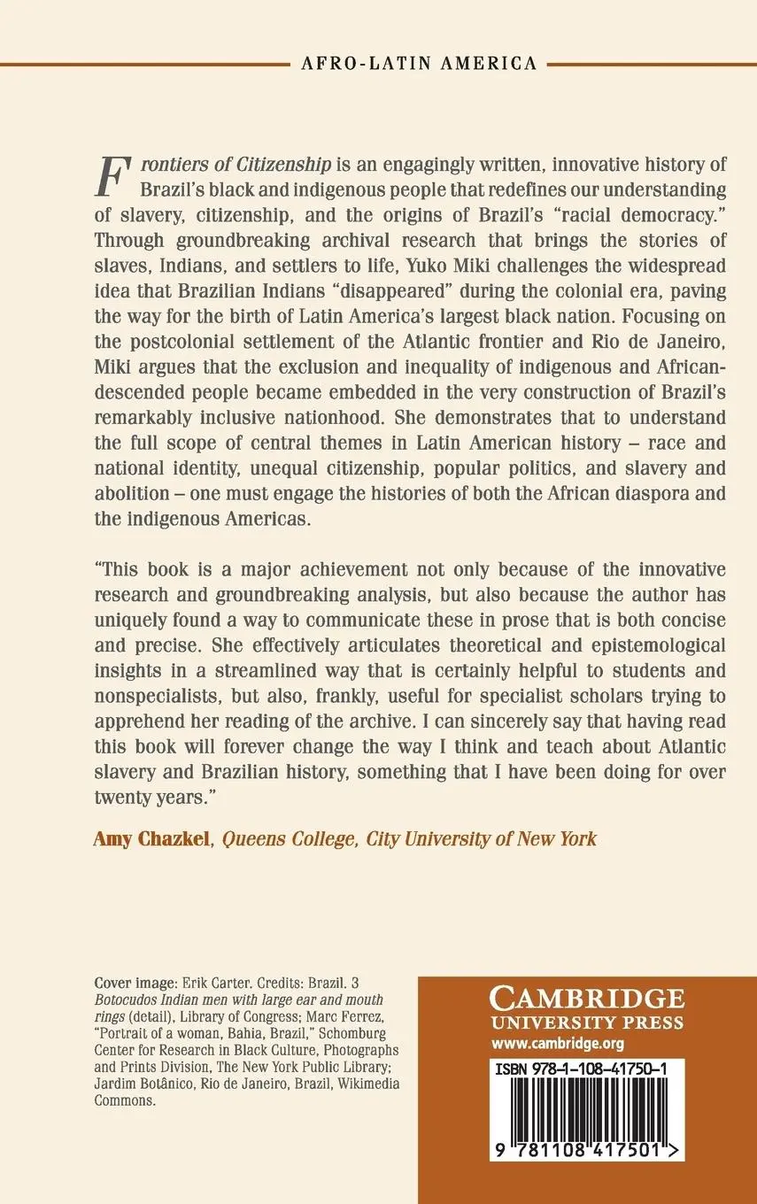 Rückseite: 9781108417501 | Frontiers of Citizenship | Yuko Miki | Buch | Gebunden | Englisch
