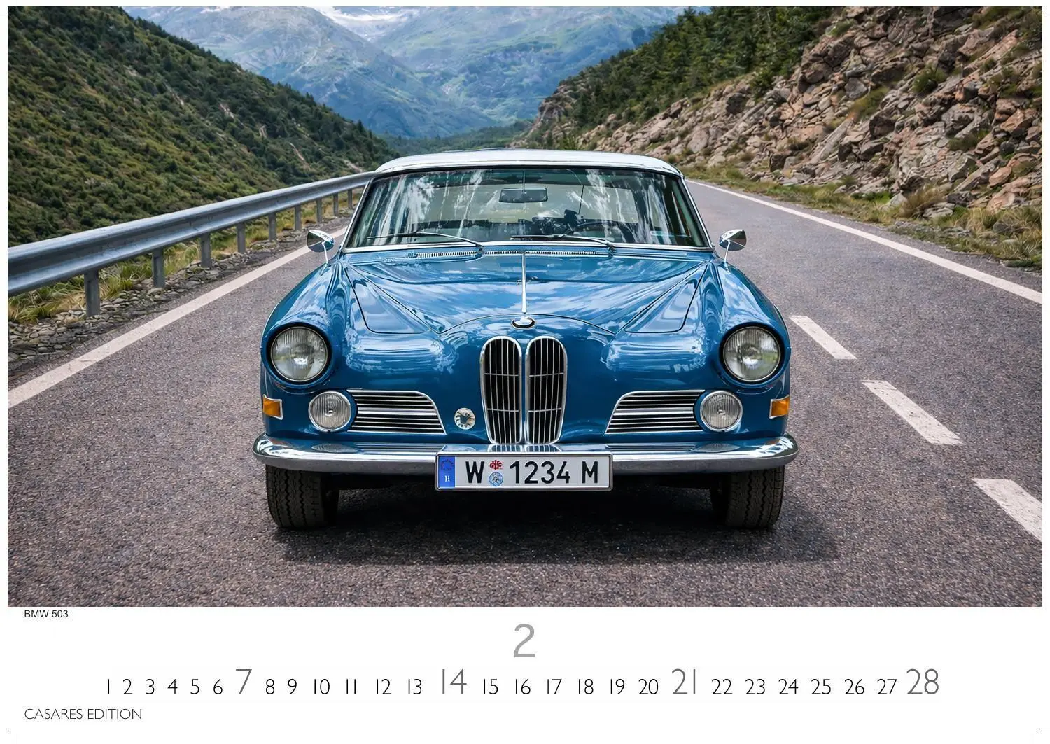 Bild: 9781835247501 | BMW Classic Cars Kalender 2027 - Wandkalender Fotokalender Oldtimer...