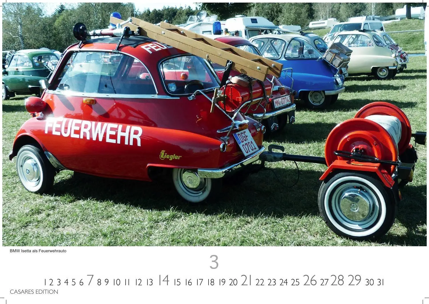 Bild: 9781835247501 | BMW Classic Cars Kalender 2027 - Wandkalender Fotokalender Oldtimer...