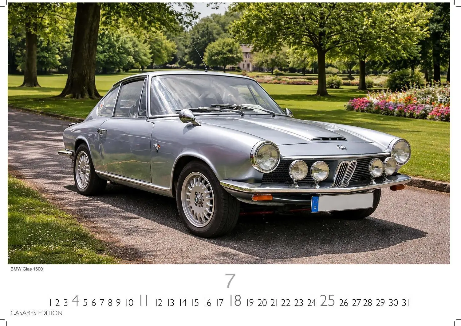 Bild: 9781835247501 | BMW Classic Cars Kalender 2027 - Wandkalender Fotokalender Oldtimer...