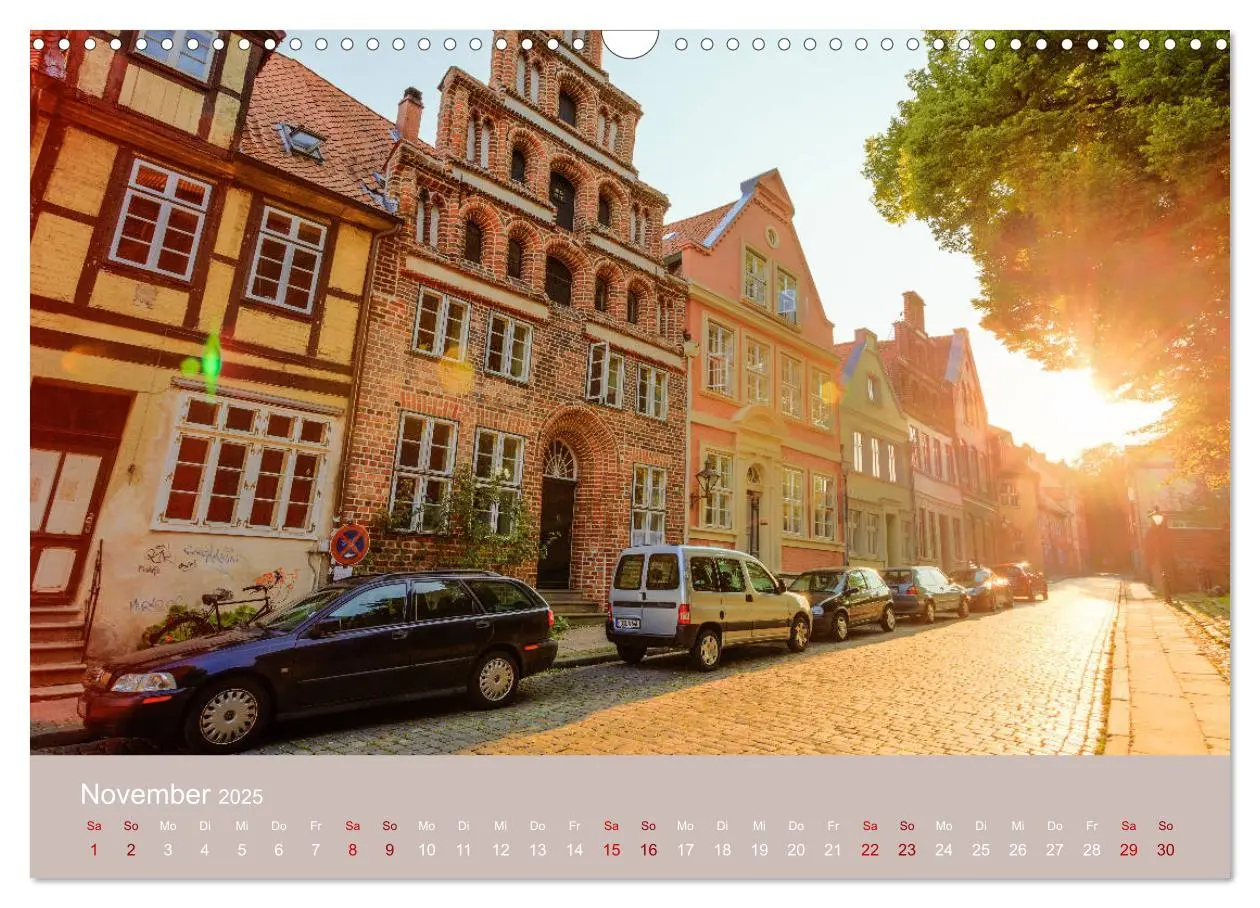Bild: 9783435397501 | Fantastisches Lüneburg (Wandkalender 2025 DIN A3 quer), CALVENDO...