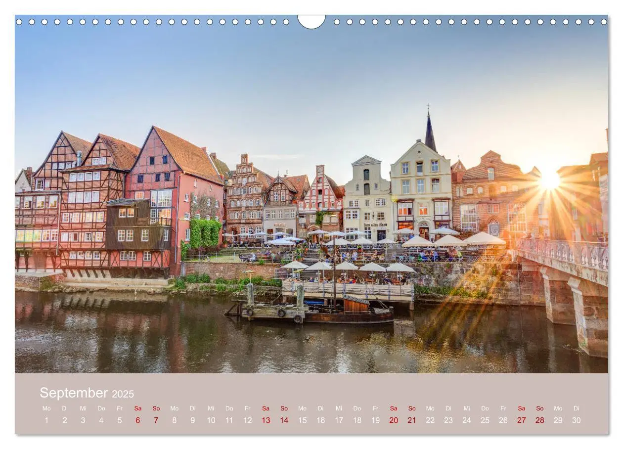 Bild: 9783435397501 | Fantastisches Lüneburg (Wandkalender 2025 DIN A3 quer), CALVENDO...