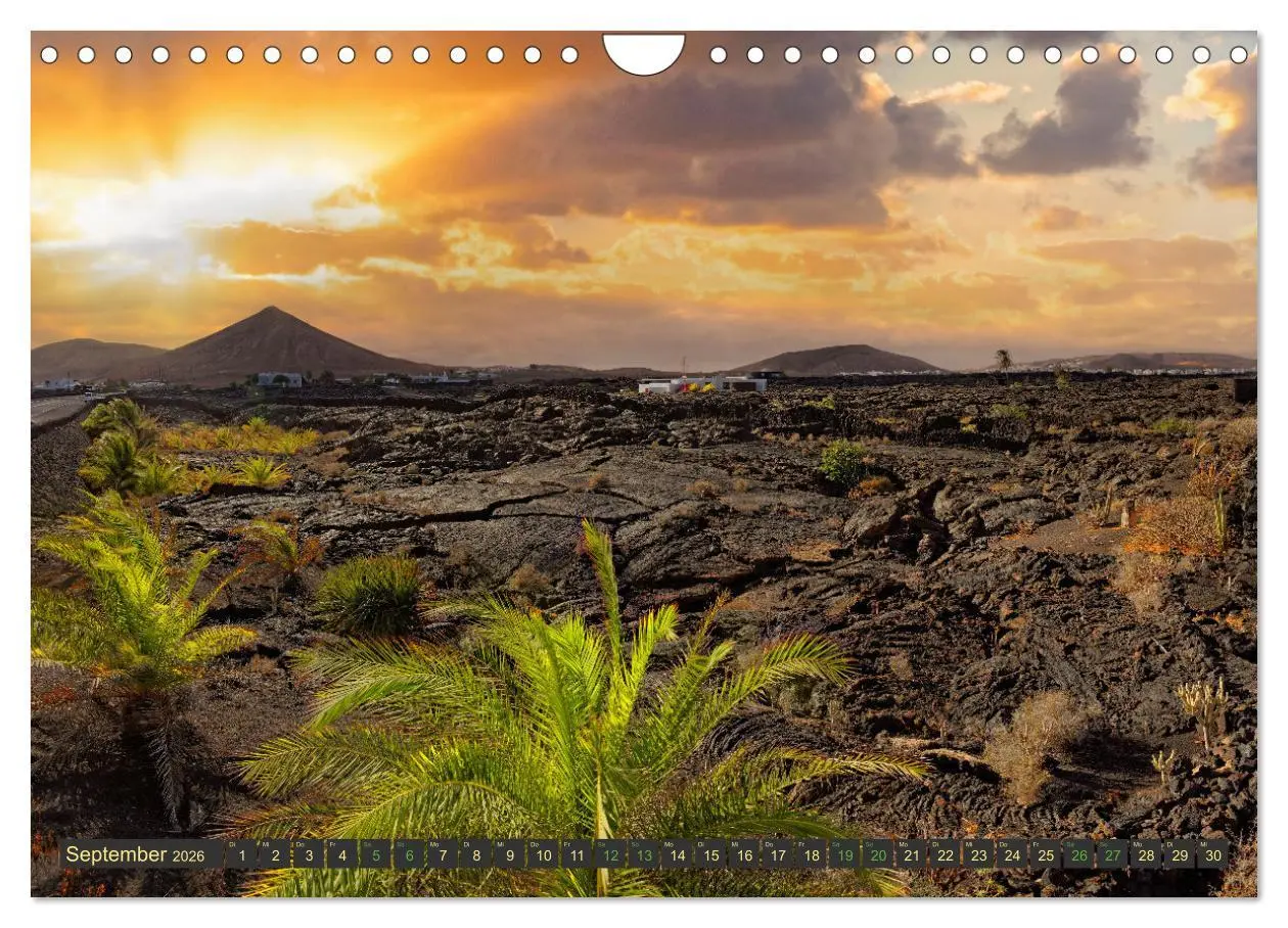 Bild: 9783457627501 | Lanzarote Feuerinsel im Atlantik (Wandkalender 2026 DIN A4 quer),...