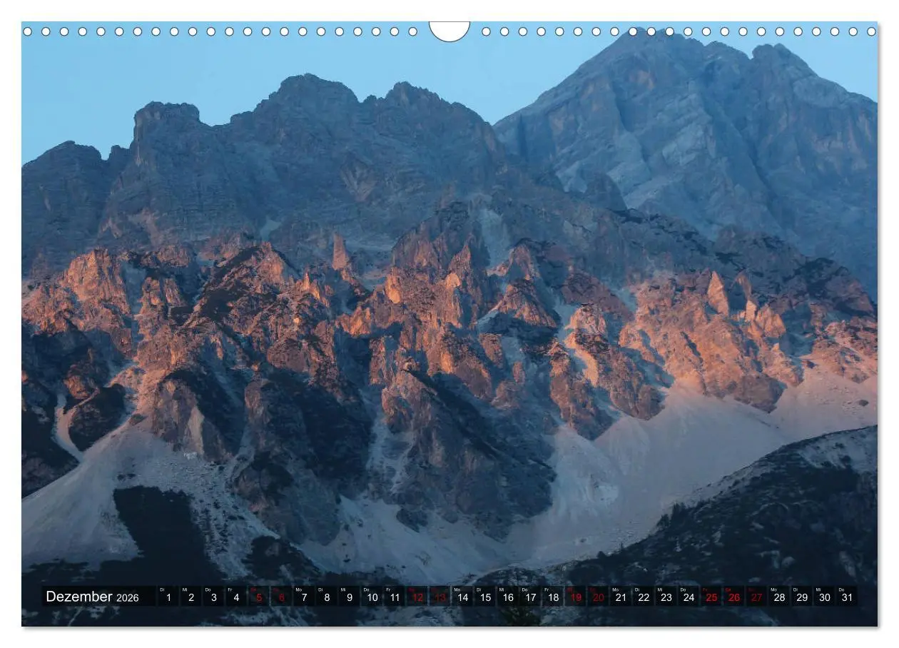 Bild: 9783457867501 | Dolomiten 2026 - Die weißen Berge (Wandkalender 2026 DIN A3 quer),...