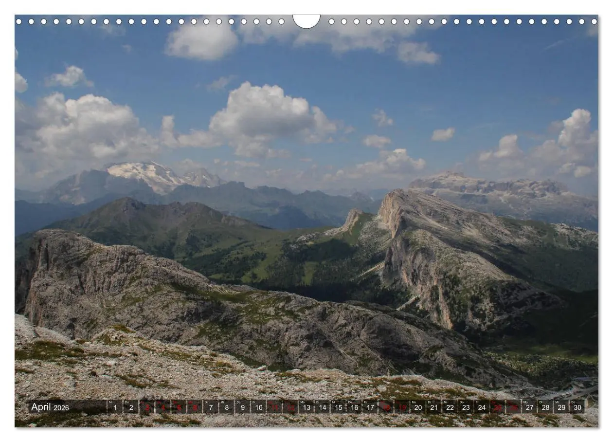 Bild: 9783457867501 | Dolomiten 2026 - Die weißen Berge (Wandkalender 2026 DIN A3 quer),...