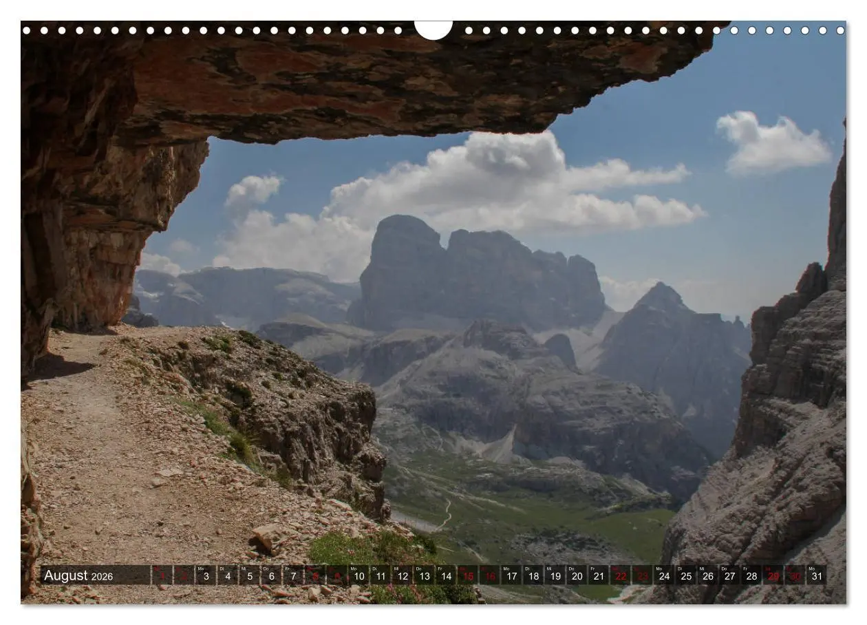Bild: 9783457867501 | Dolomiten 2026 - Die weißen Berge (Wandkalender 2026 DIN A3 quer),...
