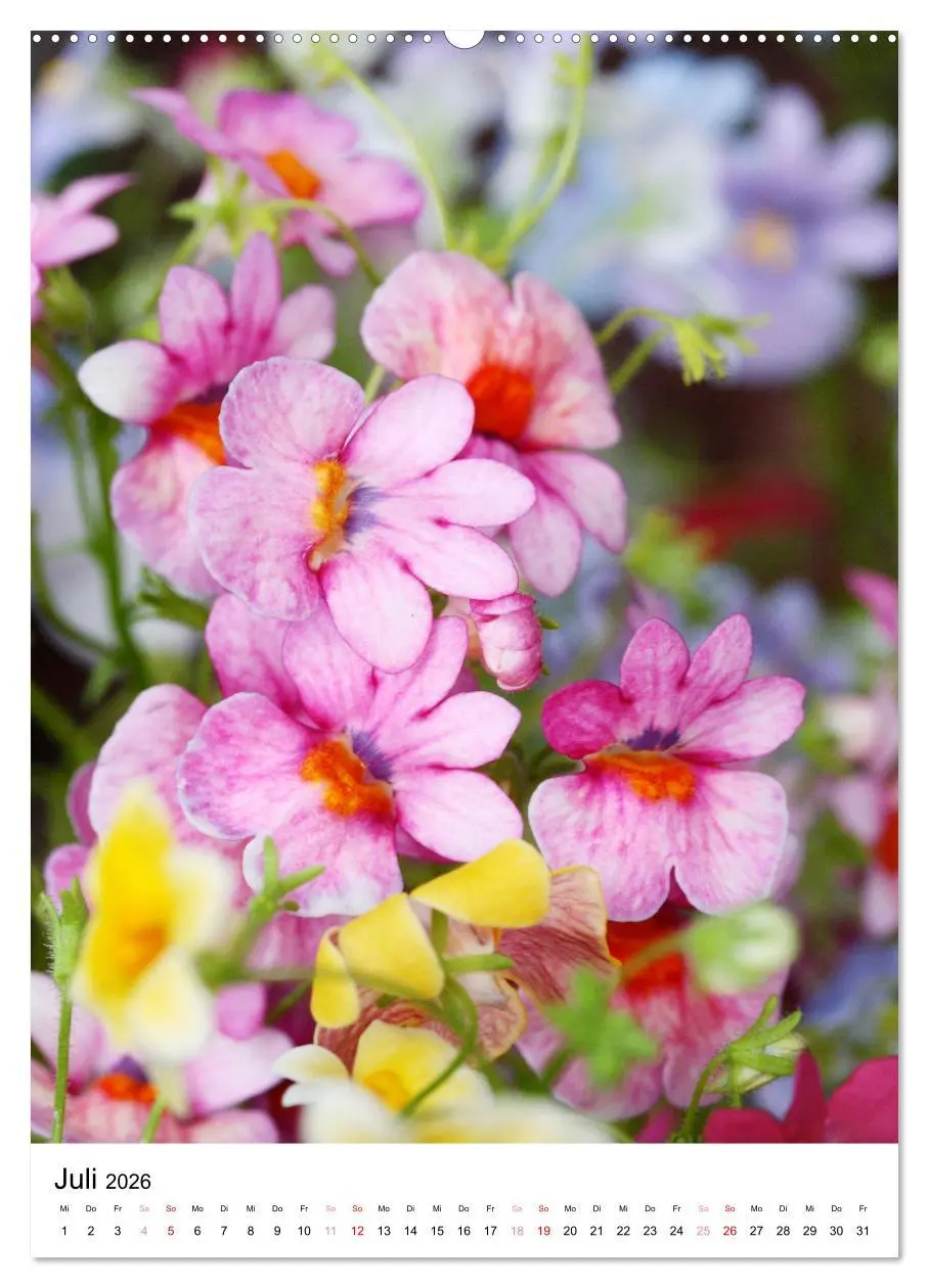 Bild: 9783516267501 | Ein Jahr voller Blumen (hochwertiger Premium Wandkalender 2026 DIN...
