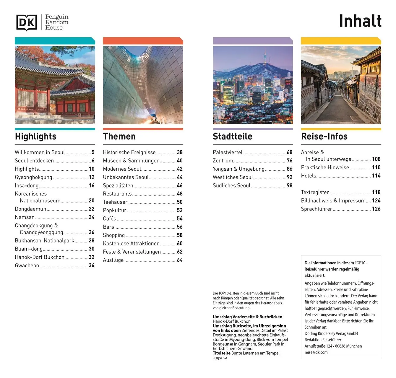 Bild: 9783734207501 | TOP10 Reiseführer Seoul | DK Verlag - Reise | Taschenbuch | 128 S.