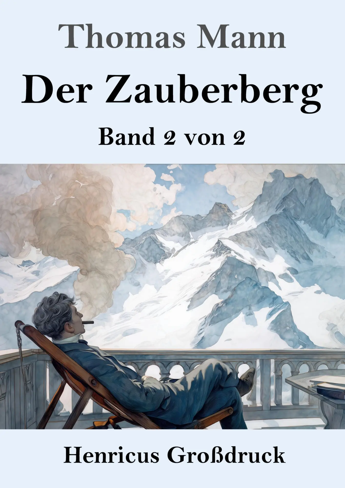 Cover: 9783847857501 | Der Zauberberg (Großdruck) | Band 2 von 2 | Thomas Mann | Taschenbuch