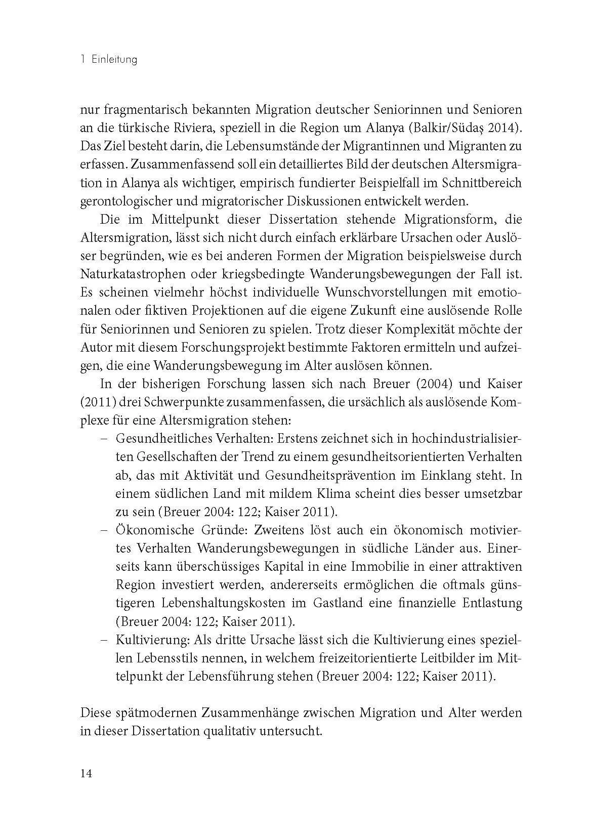 Bild: 9783863217501 | Altern in der Ferne | Deutsche Ruheständler:innen in der Türkei | Buch