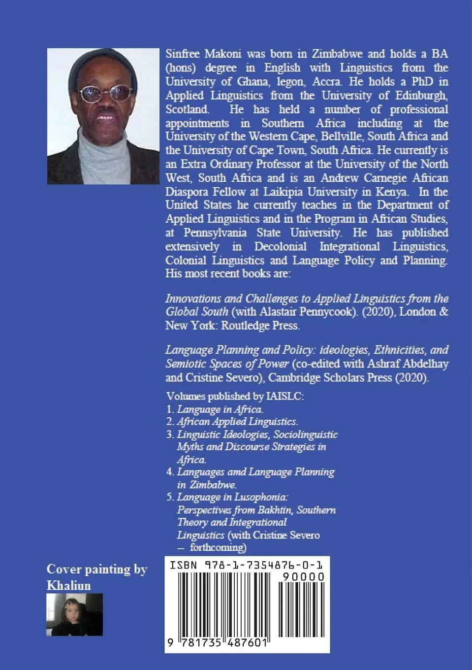 Rückseite: 9781735487601 | Languages and Language Planning in Zimbabwe | Sinfree Makoni | Buch