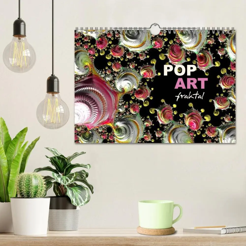 Bild: 9783435527601 | POP ART fraktal (Wandkalender 2025 DIN A4 quer), CALVENDO...