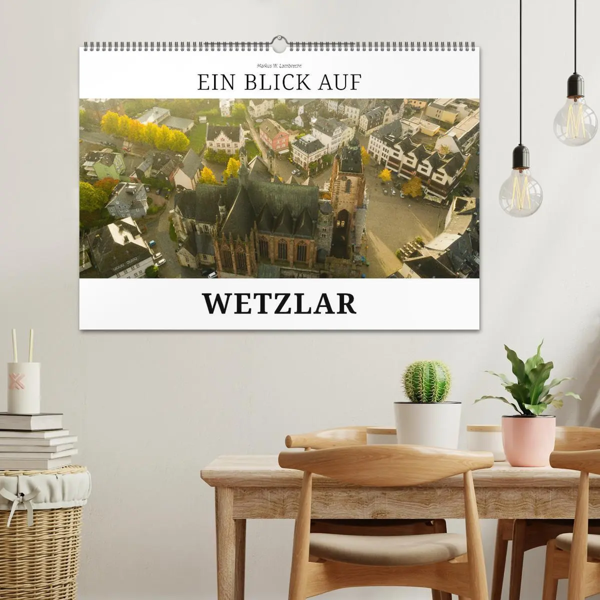 Bild: 9783457547601 | Ein Blick auf Wetzlar (Wandkalender 2026 DIN A2 quer), CALVENDO...