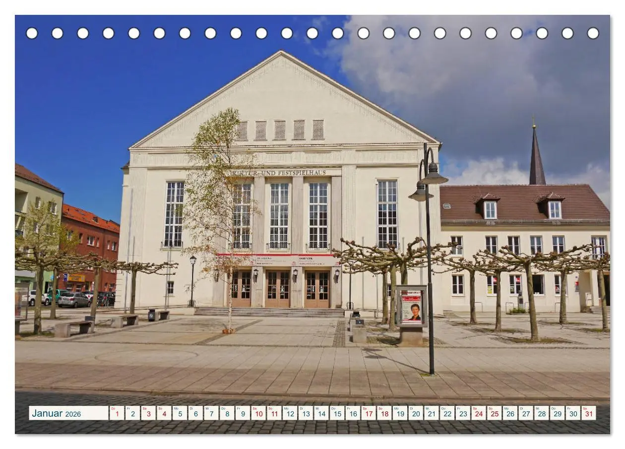Bild: 9783457857601 | Wittenberge an der Elbe (Tischkalender 2026 DIN A5 quer), CALVENDO...