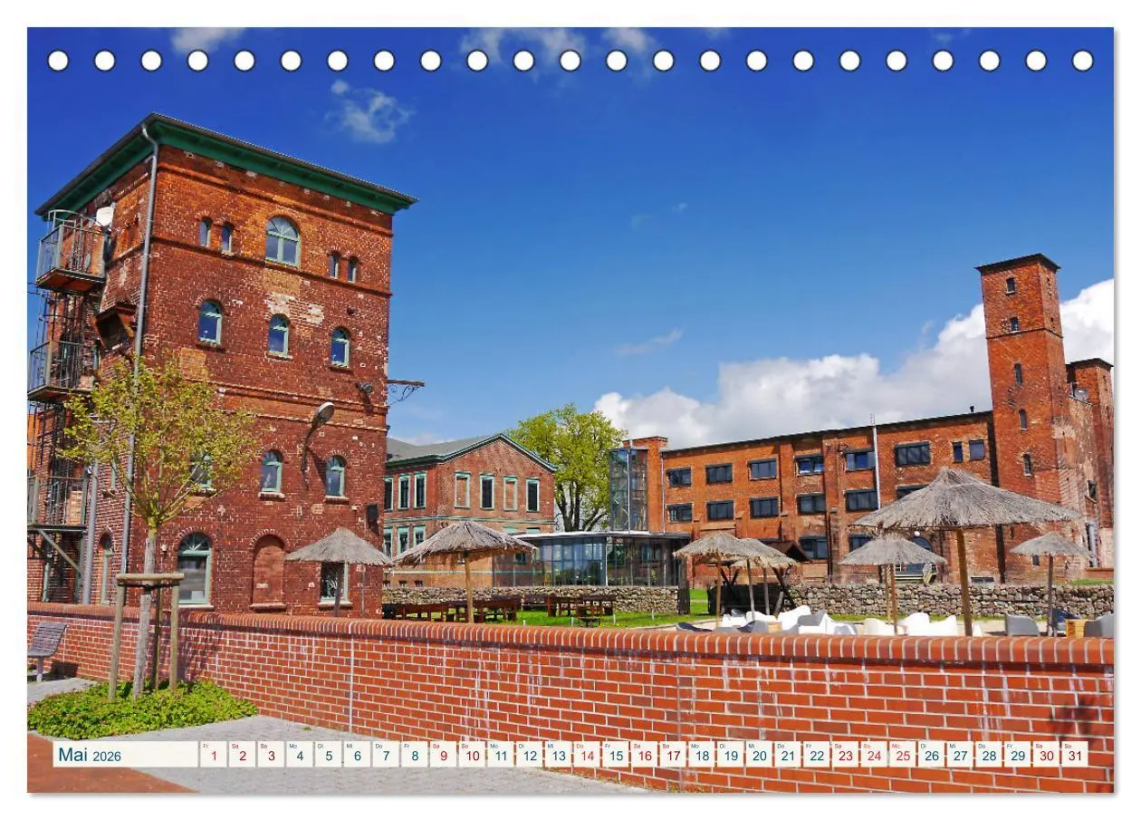 Bild: 9783457857601 | Wittenberge an der Elbe (Tischkalender 2026 DIN A5 quer), CALVENDO...