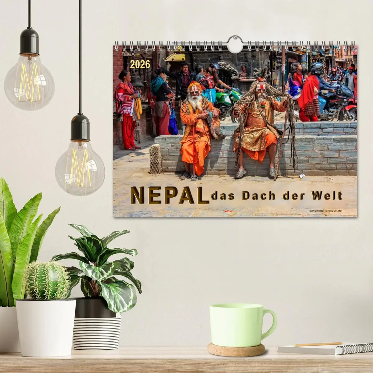 Bild: 9783516017601 | Nepal - das Dach der Welt (Wandkalender 2026 DIN A4 quer), CALVENDO...