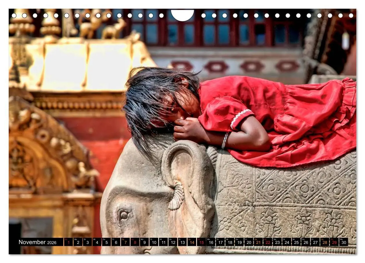 Bild: 9783516017601 | Nepal - das Dach der Welt (Wandkalender 2026 DIN A4 quer), CALVENDO...