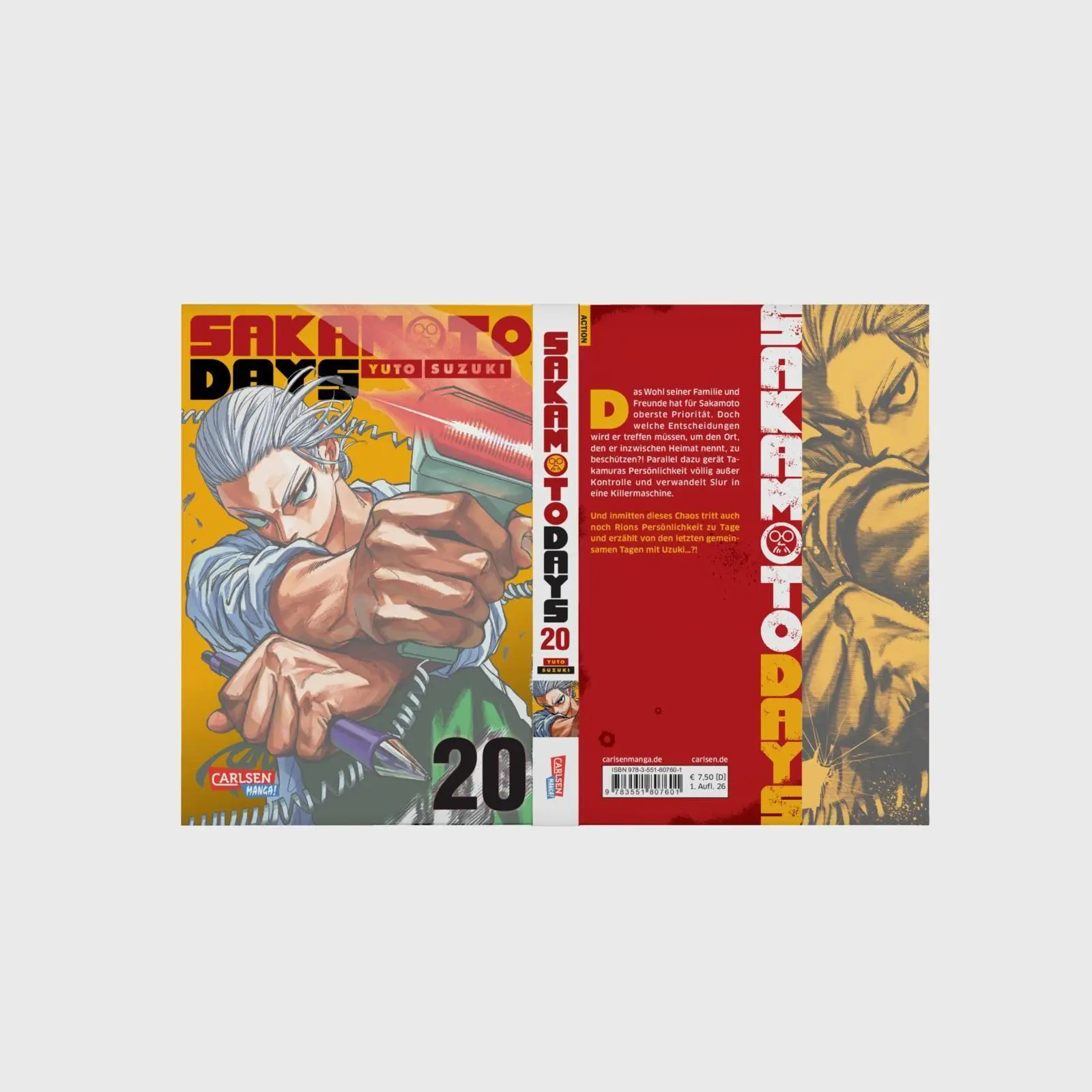 Bild: 9783551807601 | Sakamoto Days 20 | Yuto Suzuki | Taschenbuch | Sakamoto Days | 208 S.