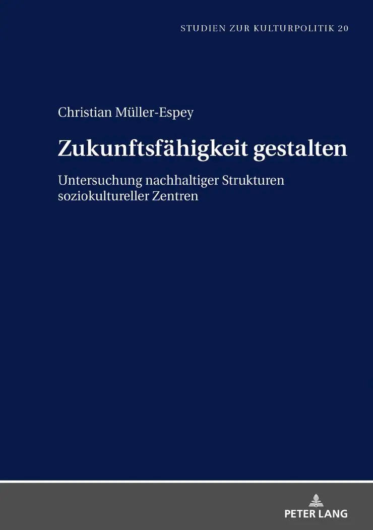 Cover: 9783631787601 | Zukunftsfähigkeit gestalten | Christian Müller-Espey | Buch | 378 S.
