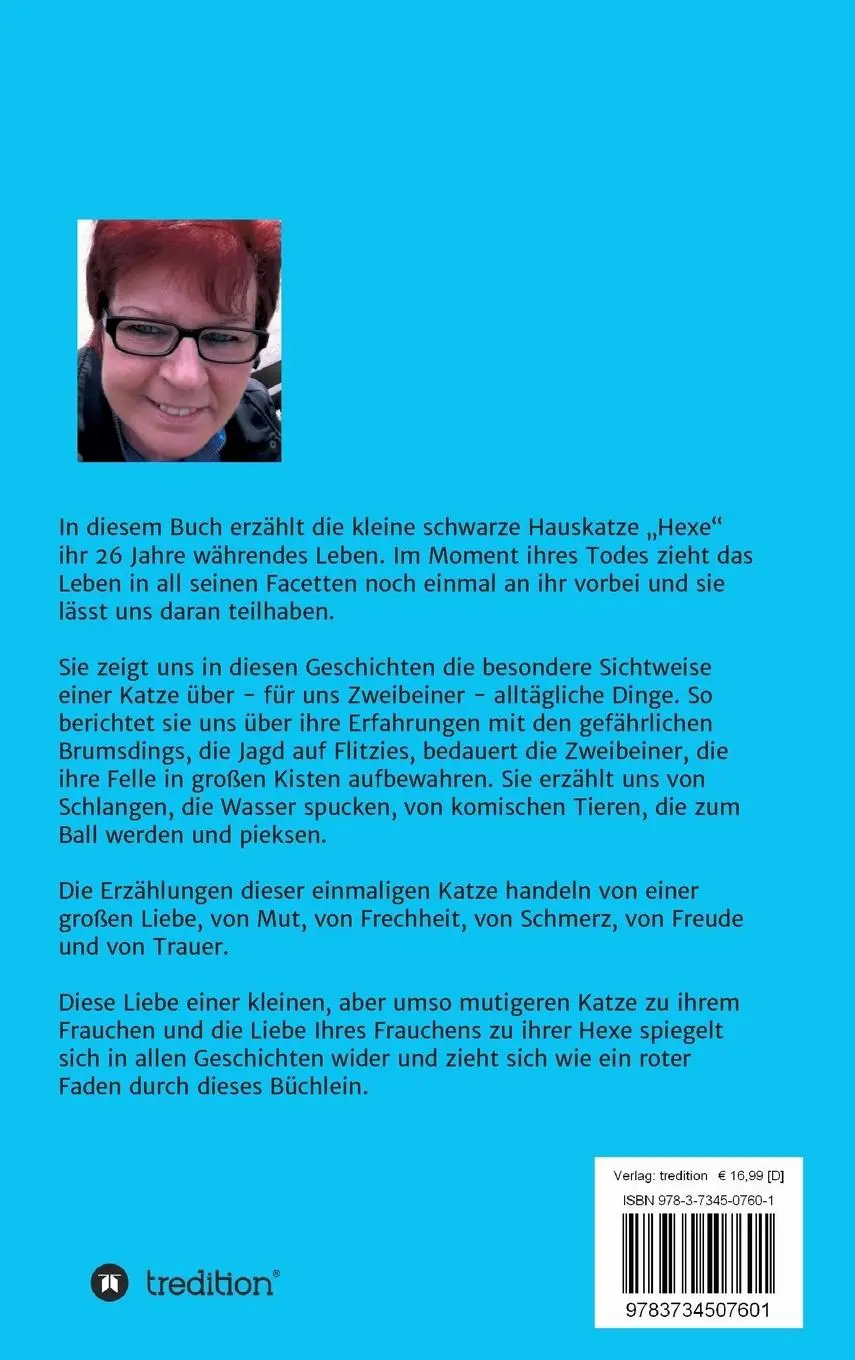 Rückseite: 9783734507601 | 26 Hexenjahre - ein Katzenleben | Doris K. Neumann | Buch | 100 S.