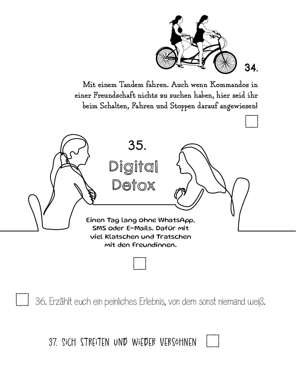Bild: 9783966647601 | Die Bucket List für Freundinnen | Taschenbuch | 128 S. | Deutsch