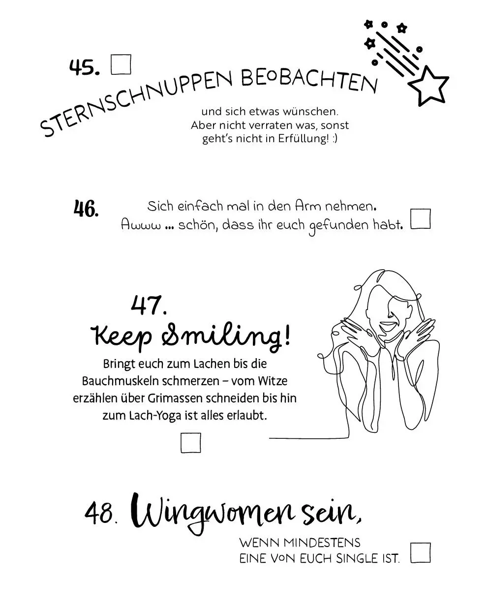 Bild: 9783966647601 | Die Bucket List für Freundinnen | Taschenbuch | 128 S. | Deutsch