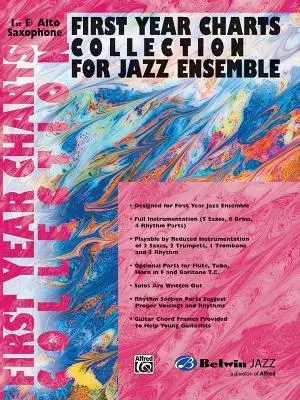 Cover: 9780757977701 | First Year Charts Collection for Jazz Ensemble | Eb Alto Saxophone 1