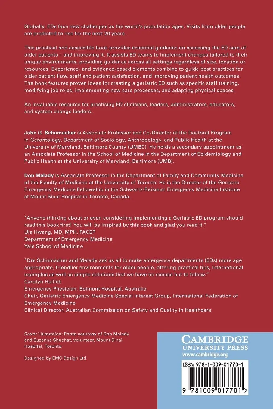 Rückseite: 9781009017701 | Creating a Geriatric Emergency Department | John Schumacher (u. a.)