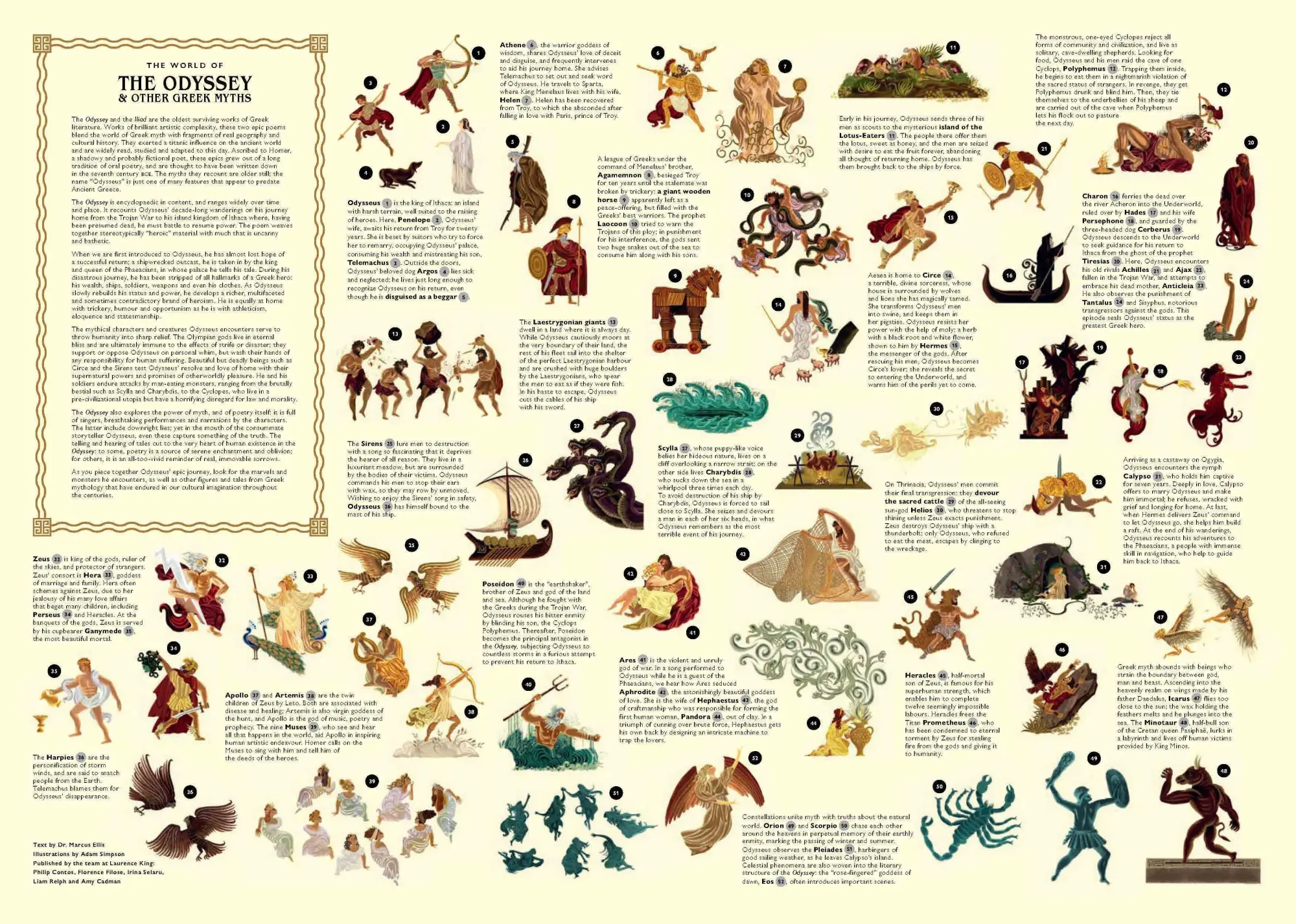Bild: 9781399637701 | The World of the Odyssey | A 1000-piece jigsaw puzzle by Adam Simpson