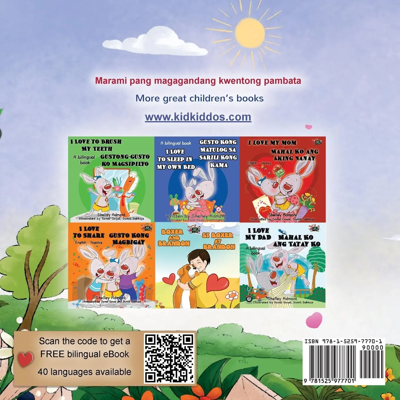 Rückseite: 9781525977701 | I am Thankful (Tagalog English Bilingual Children's Book) | Buch