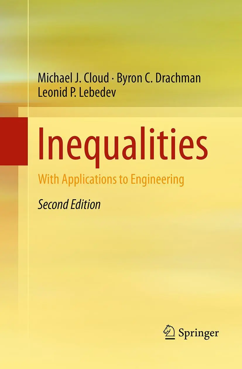 Cover: 9783319307701 | Inequalities | With Applications to Engineering | Cloud (u. a.) | Buch