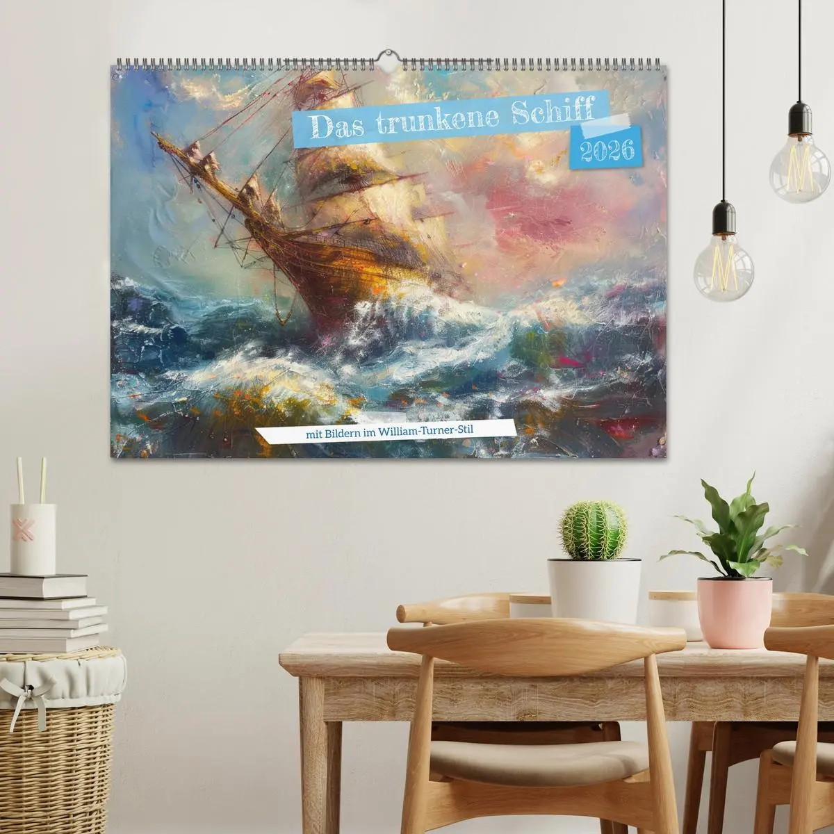 Bild: 9783457397701 | Das trunkene Schiff mit Bildern im William Turner-Stil...