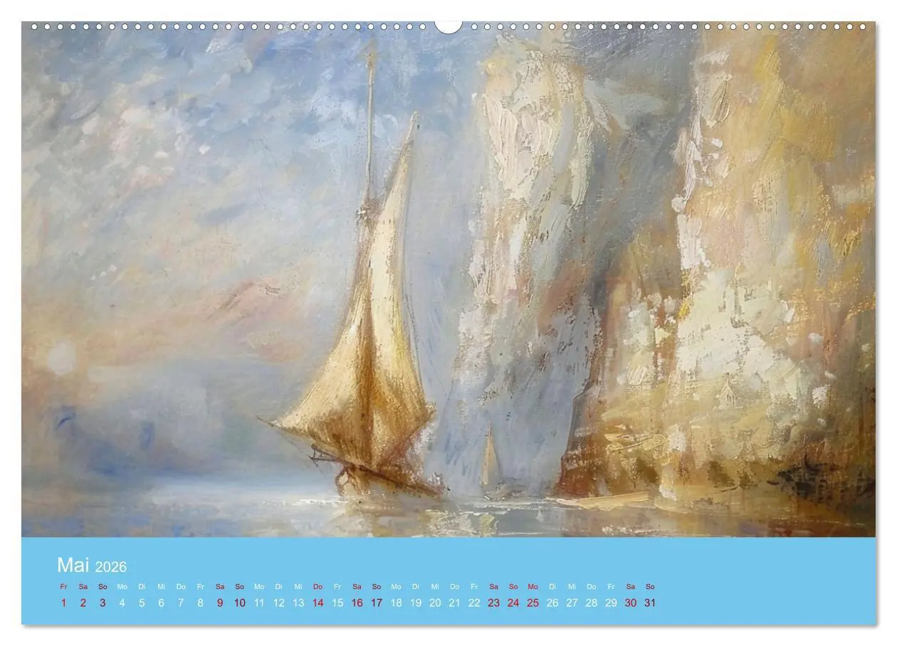 Bild: 9783457397701 | Das trunkene Schiff mit Bildern im William Turner-Stil...