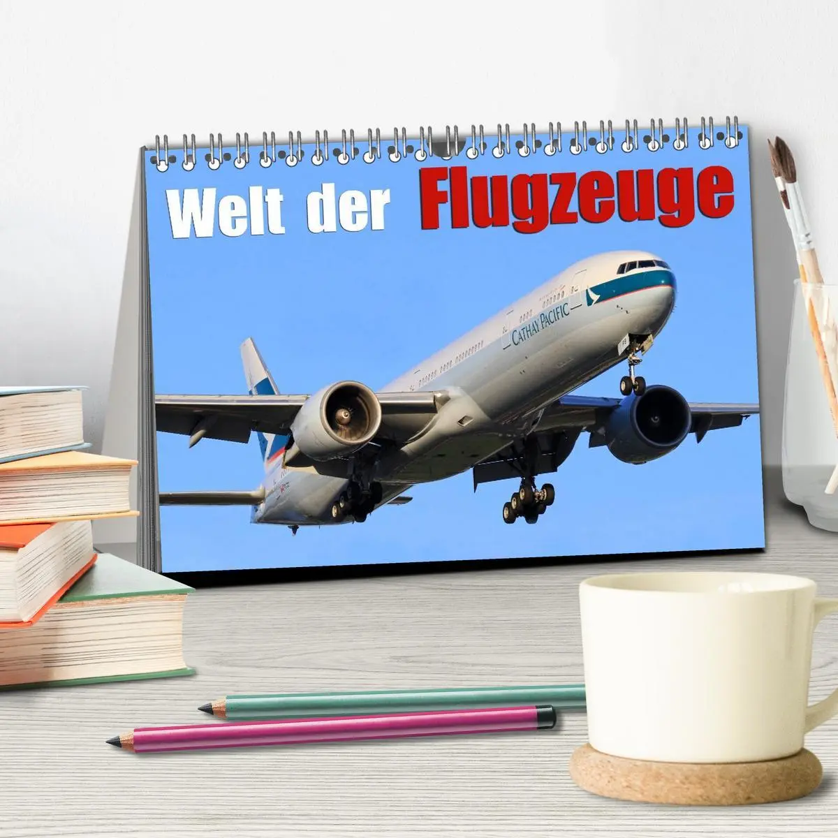 Bild: 9783516177701 | Welt der Flugzeuge (Tischkalender 2026 DIN A5 quer), CALVENDO...