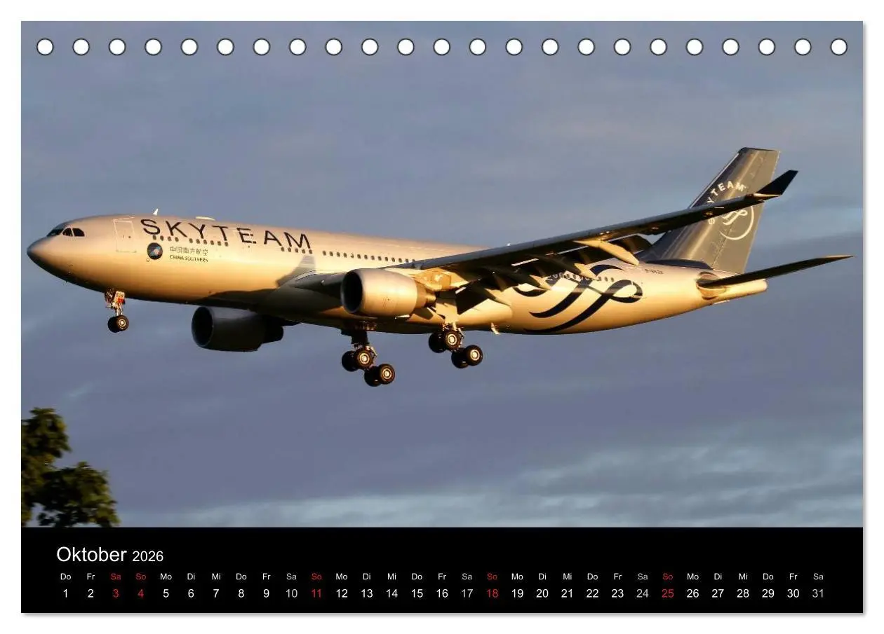 Bild: 9783516177701 | Welt der Flugzeuge (Tischkalender 2026 DIN A5 quer), CALVENDO...