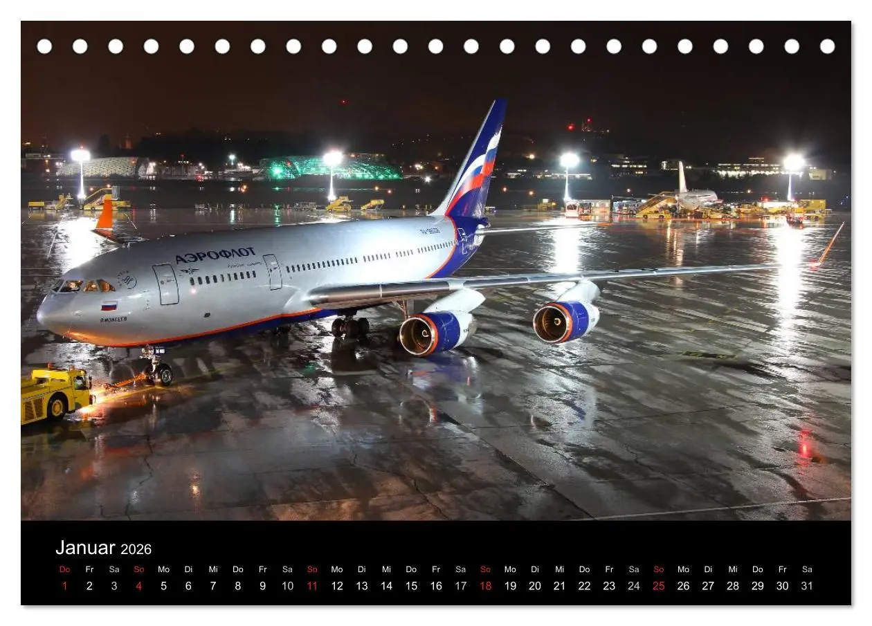 Bild: 9783516177701 | Welt der Flugzeuge (Tischkalender 2026 DIN A5 quer), CALVENDO...