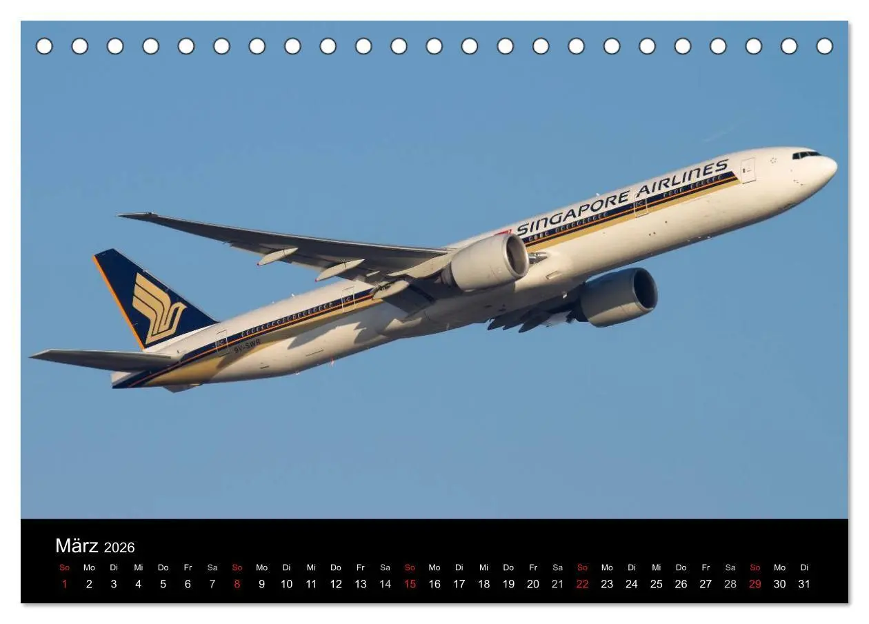 Bild: 9783516177701 | Welt der Flugzeuge (Tischkalender 2026 DIN A5 quer), CALVENDO...
