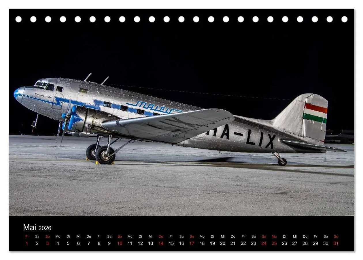 Bild: 9783516177701 | Welt der Flugzeuge (Tischkalender 2026 DIN A5 quer), CALVENDO...
