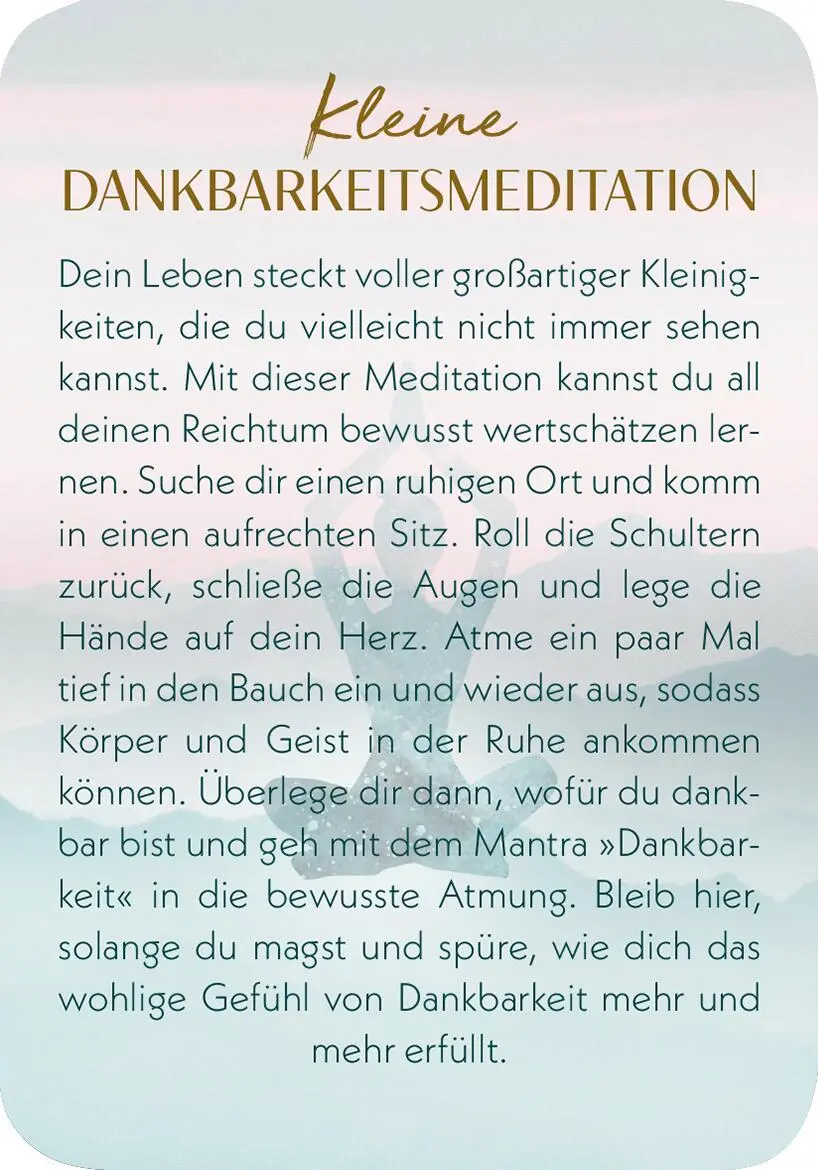 Bild: 9783845857701 | Meditations-Mantras | 50 Ideenkärtchen zum Durchatmen | Box | 50 S.