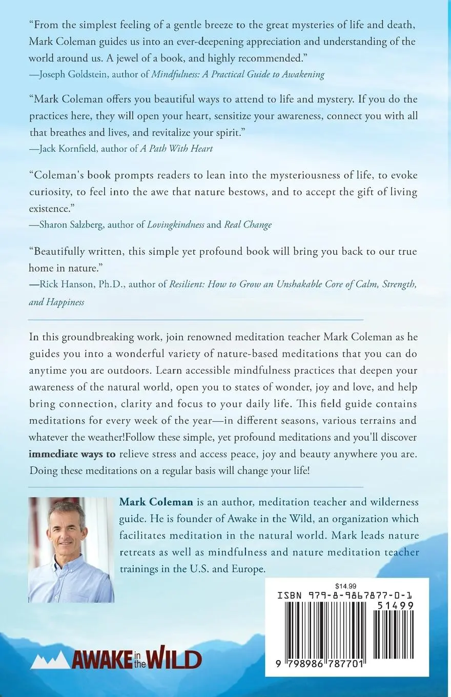Rückseite: 9798986787701 | A Field Guide to Nature Meditation | Mark Coleman | Taschenbuch | 2022