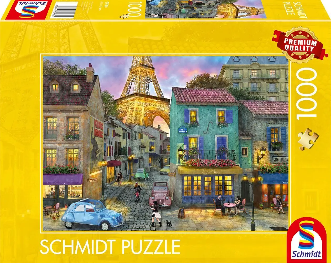Cover: 4001504597801 | In den Straßen von Paris | Spiel | Schachtel | 59780 | 2024