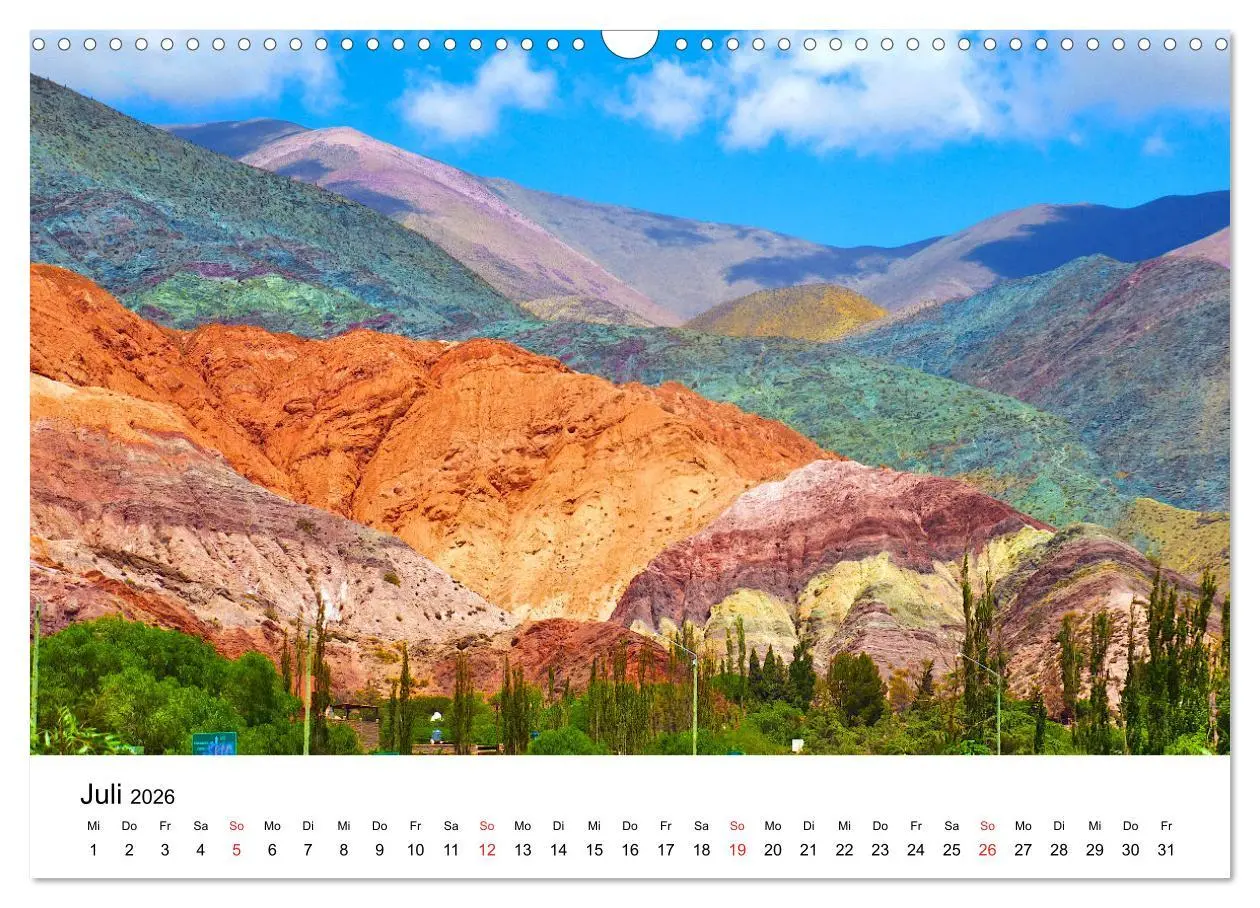 Bild: 9783457527801 | Südamerika - Vom Reich der Inka bis nach Patagonien (Wandkalender...