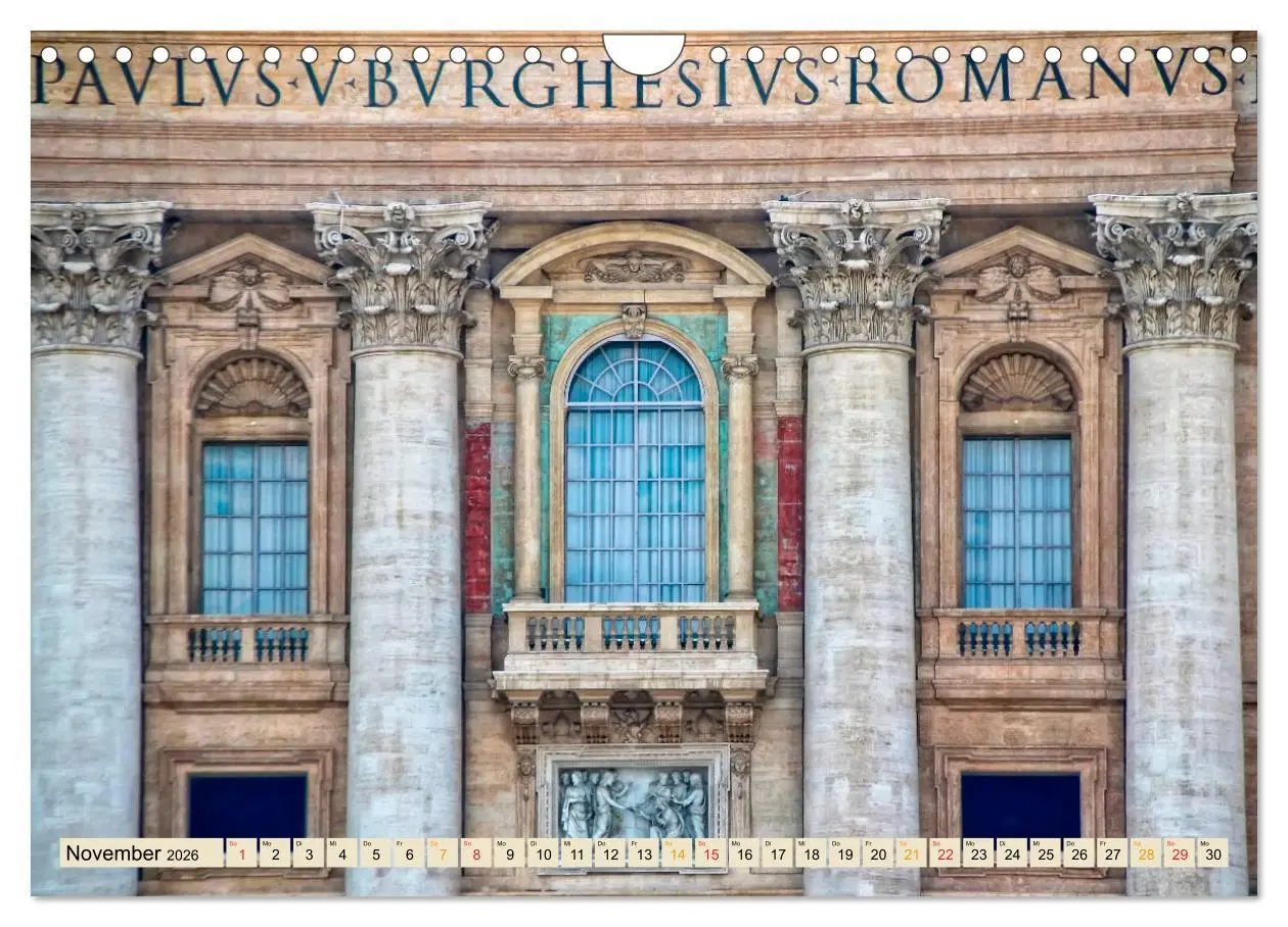Bild: 9783516237801 | Reise durch Italien Vatikan (Wandkalender 2026 DIN A4 quer),...