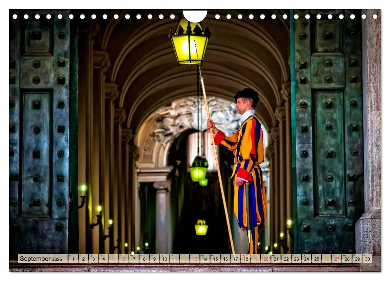 Bild: 9783516237801 | Reise durch Italien Vatikan (Wandkalender 2026 DIN A4 quer),...
