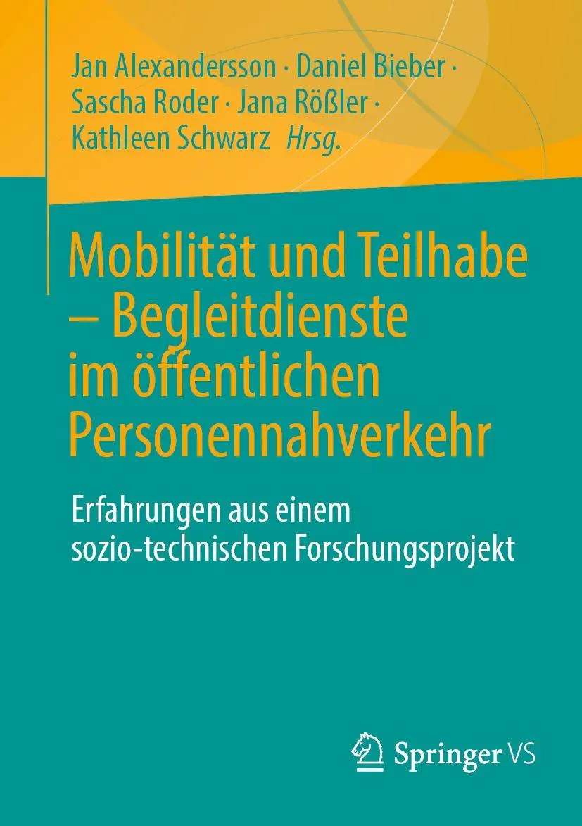 Cover: 9783658357801 | Mobilität und Teilhabe - Begleitdienste im öffentlichen...