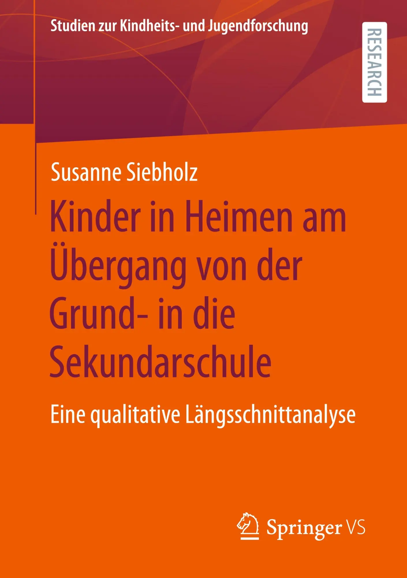 Cover: 9783658427801 | Kinder in Heimen am Übergang von der Grund- in die Sekundarschule | xi