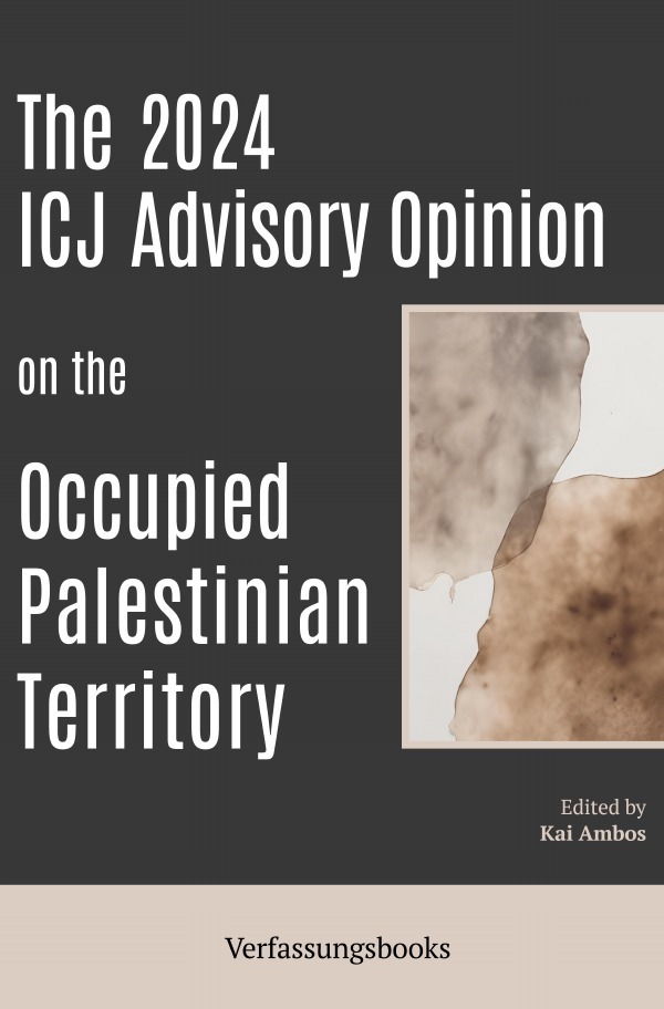 Cover: 9783819037801 | The 2024 ICJ Advisory Opinion on the Occupied Palestinian Territory