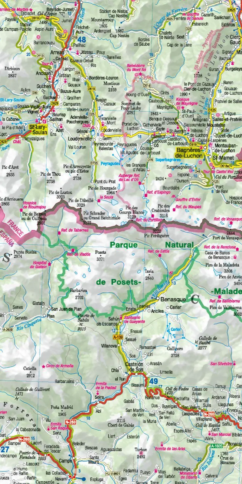 Bild: 9783939997801 | MoTourMaps Pyrenäen (Frankreich - Spanien) 1:300.000 | MoTourMedia